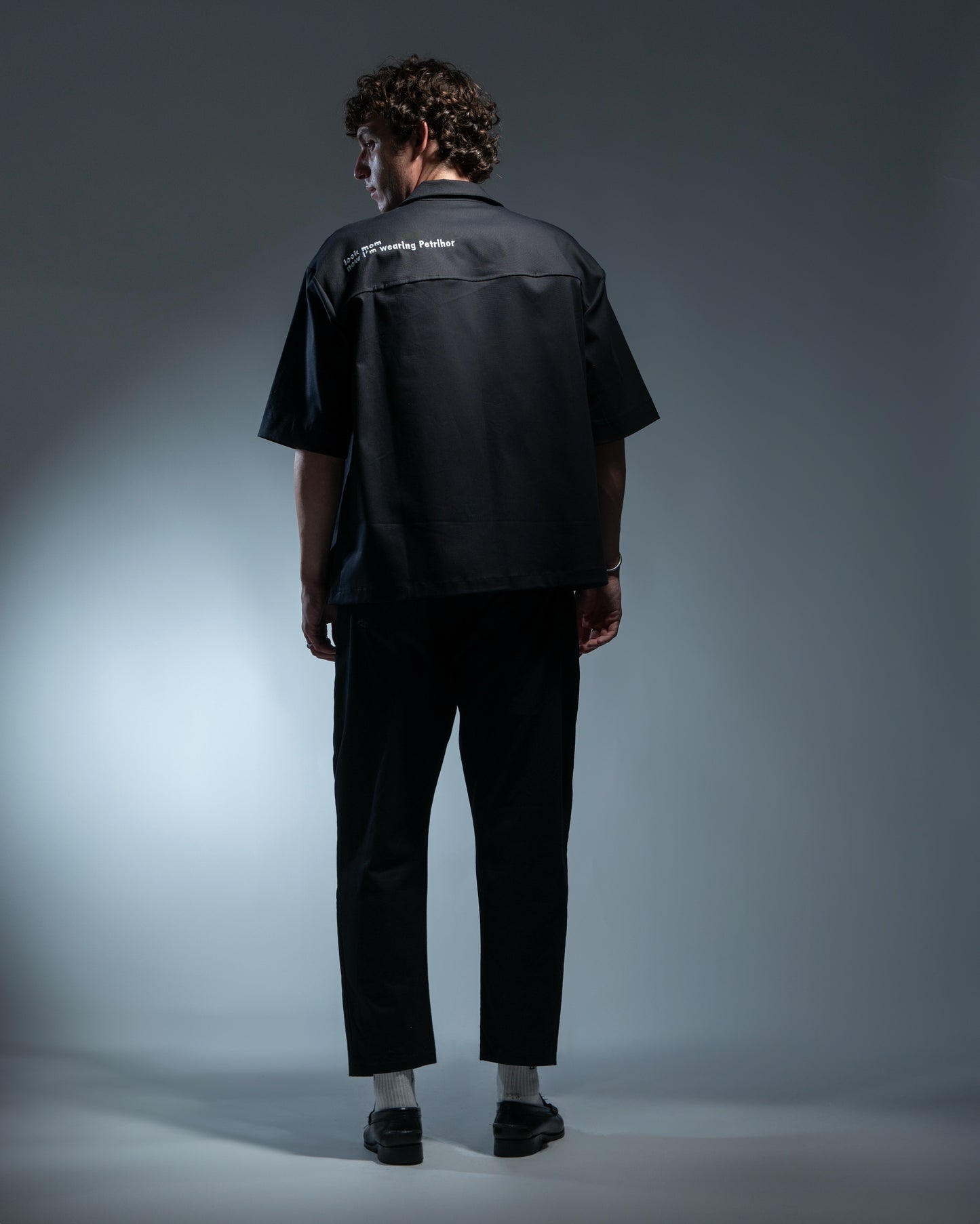 TAILORED TROUSERS BLACK