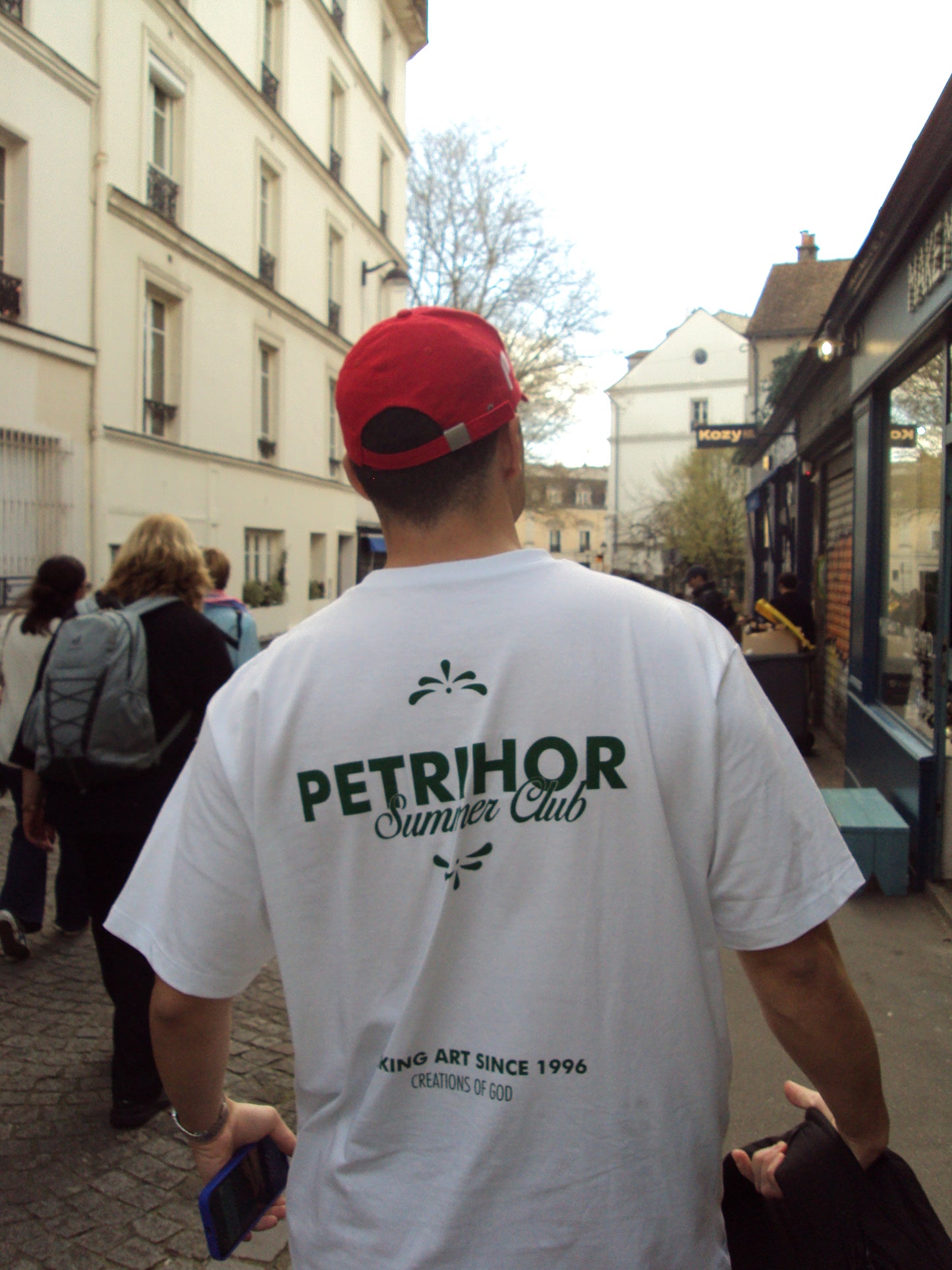 SUMMER CLUB WHITE TEE