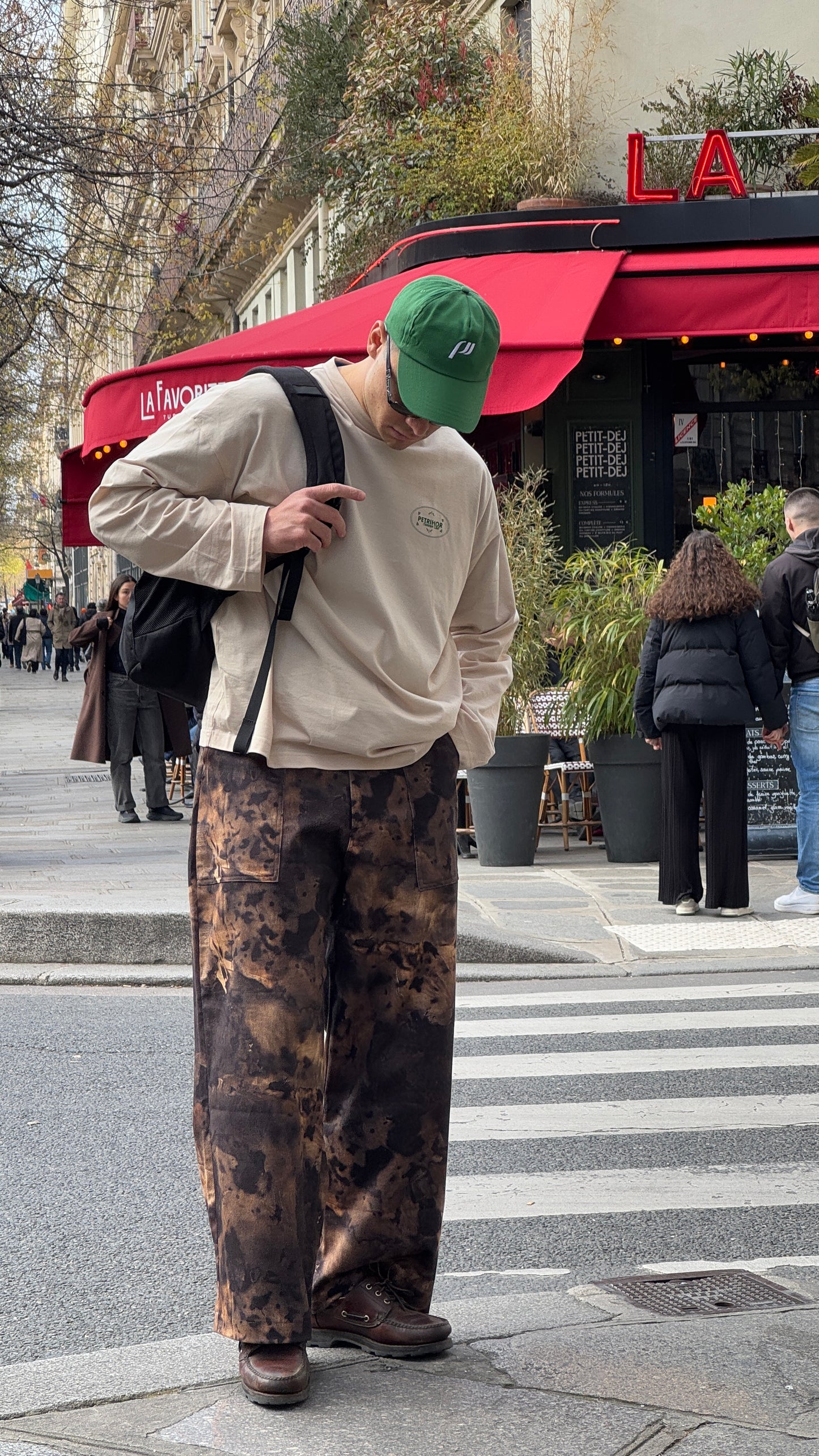 TREE STRAIGHT LEG TROUSER