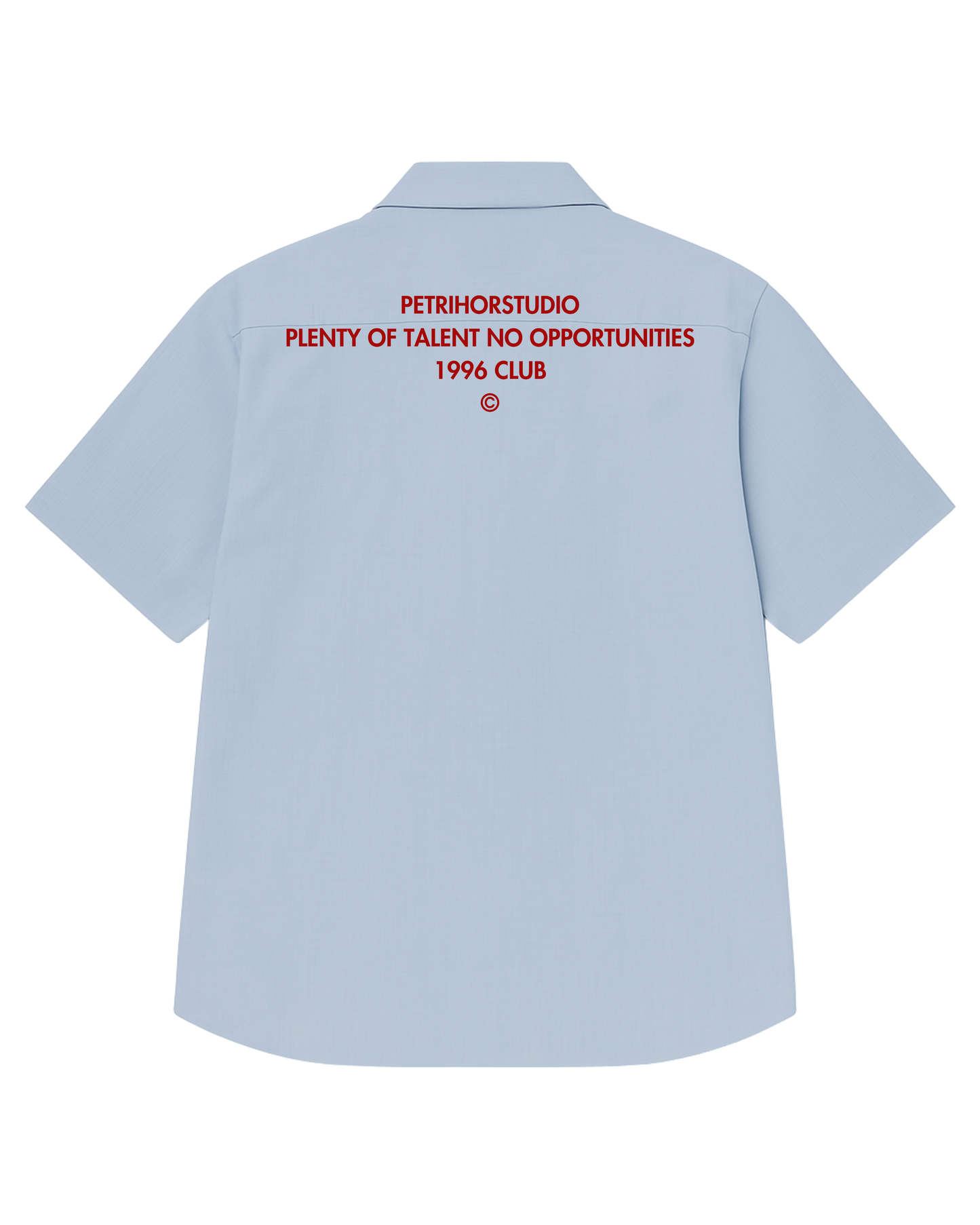 1996 CLUB STRIPPED BLUE SHIRT