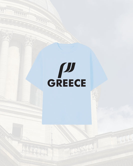 GREECE LIGHT BLUE TEE