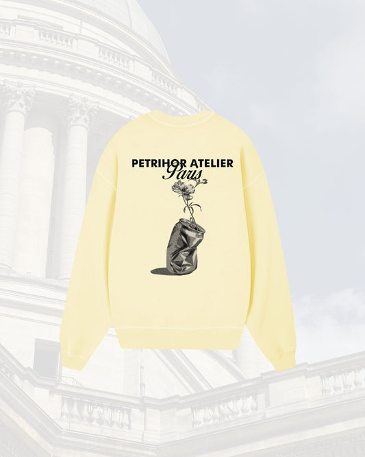 PARIS YELLOW CREWNECK