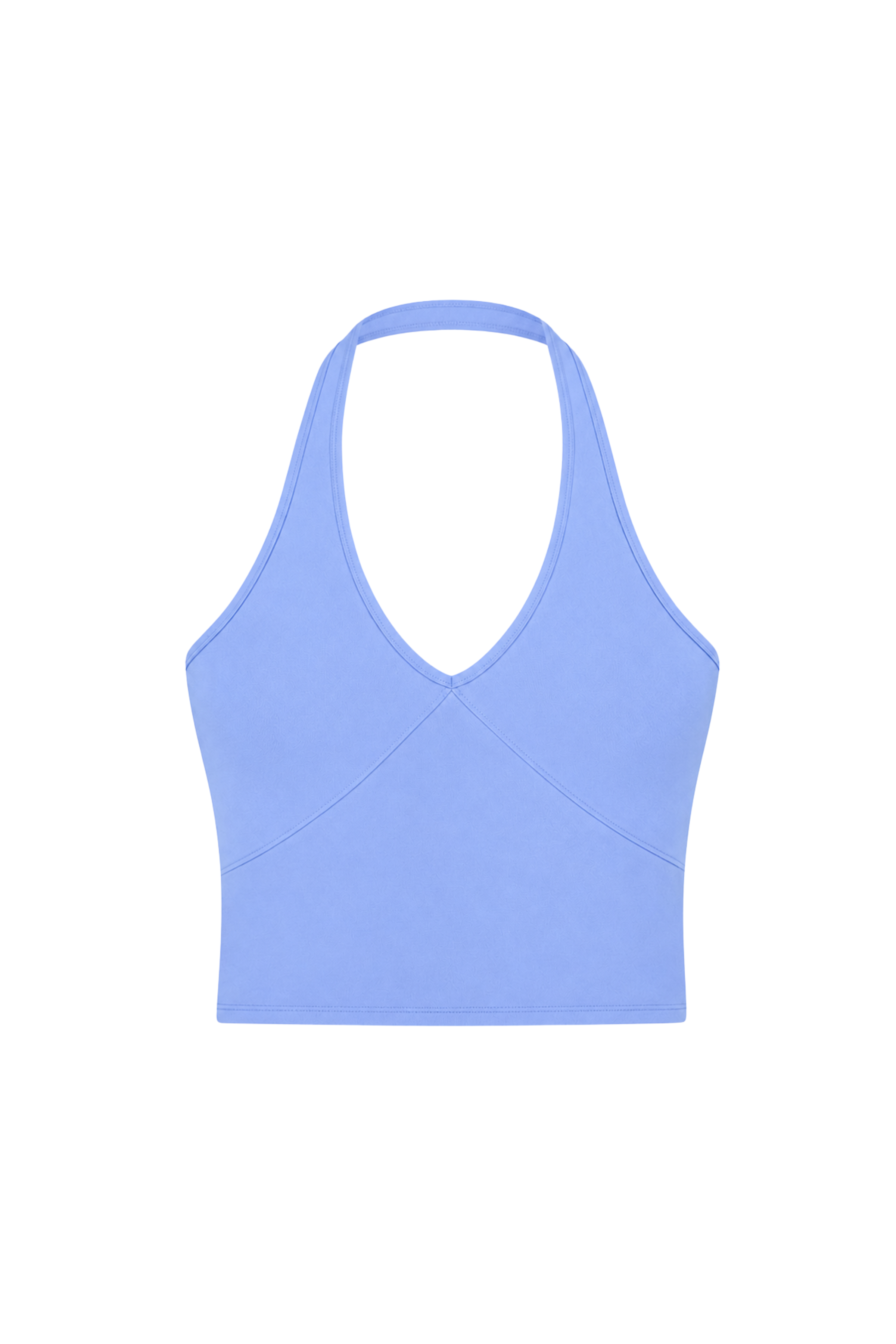 EDEM BABY BLUE HALTER TOP