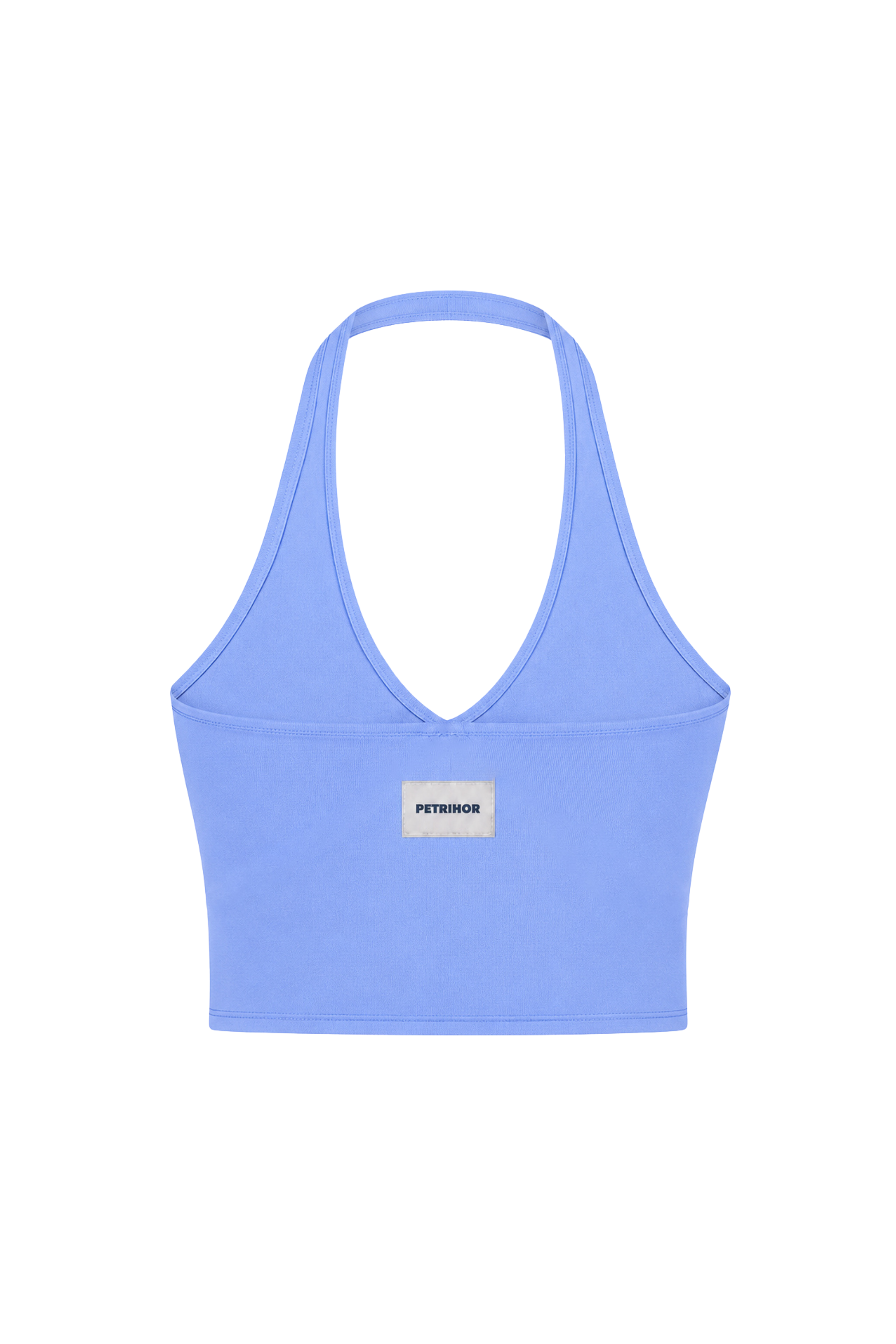 EDEM BABY BLUE HALTER TOP