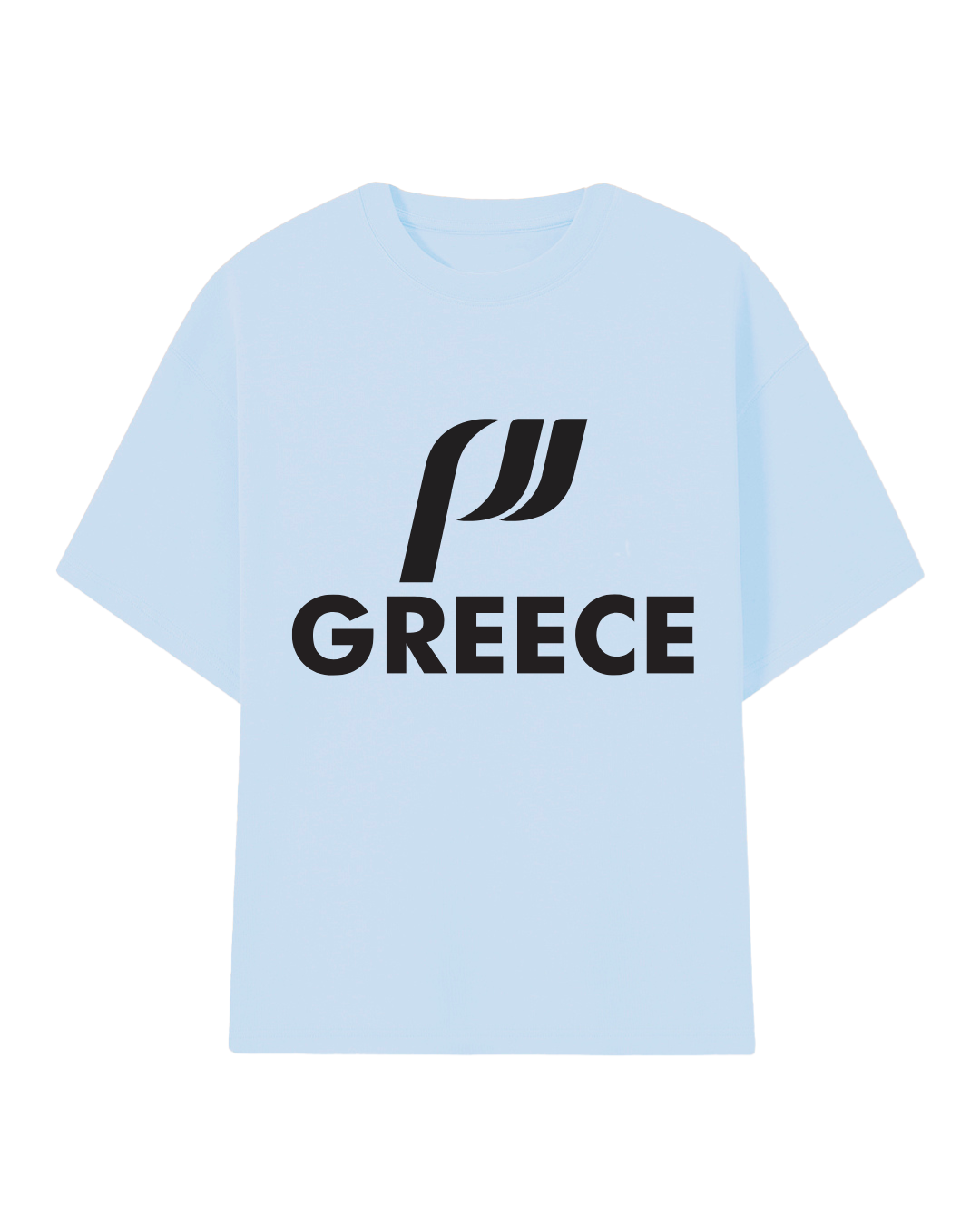 GREECE LIGHT BLUE TEE