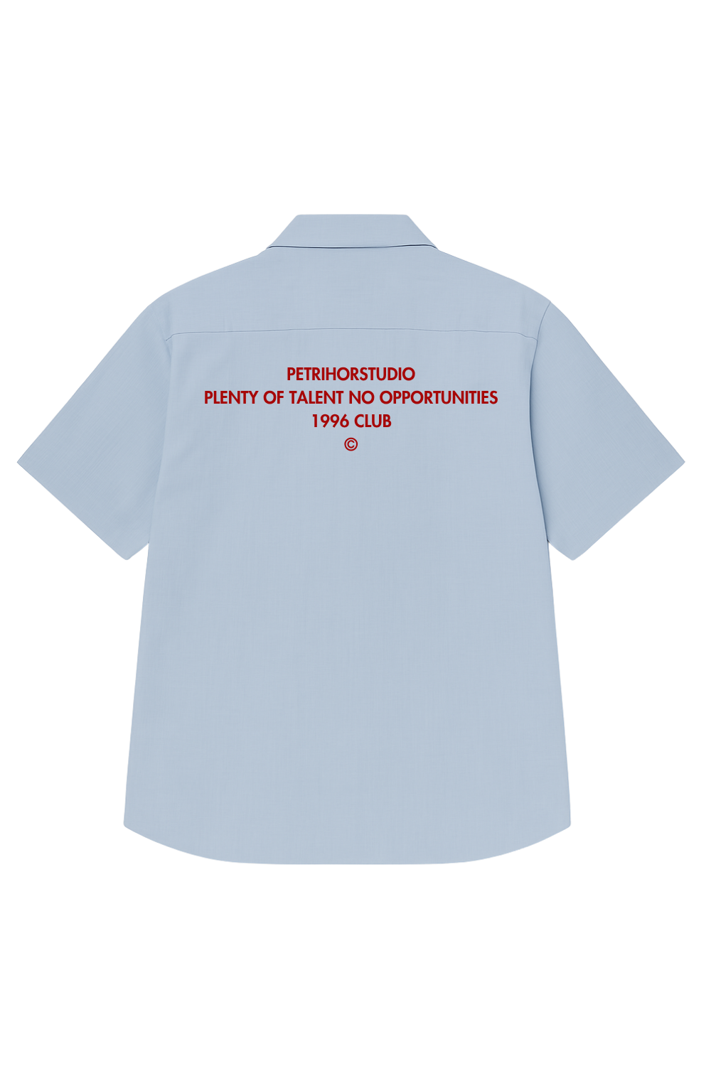 1996 CLUB STRIPPED BLUE SHIRT