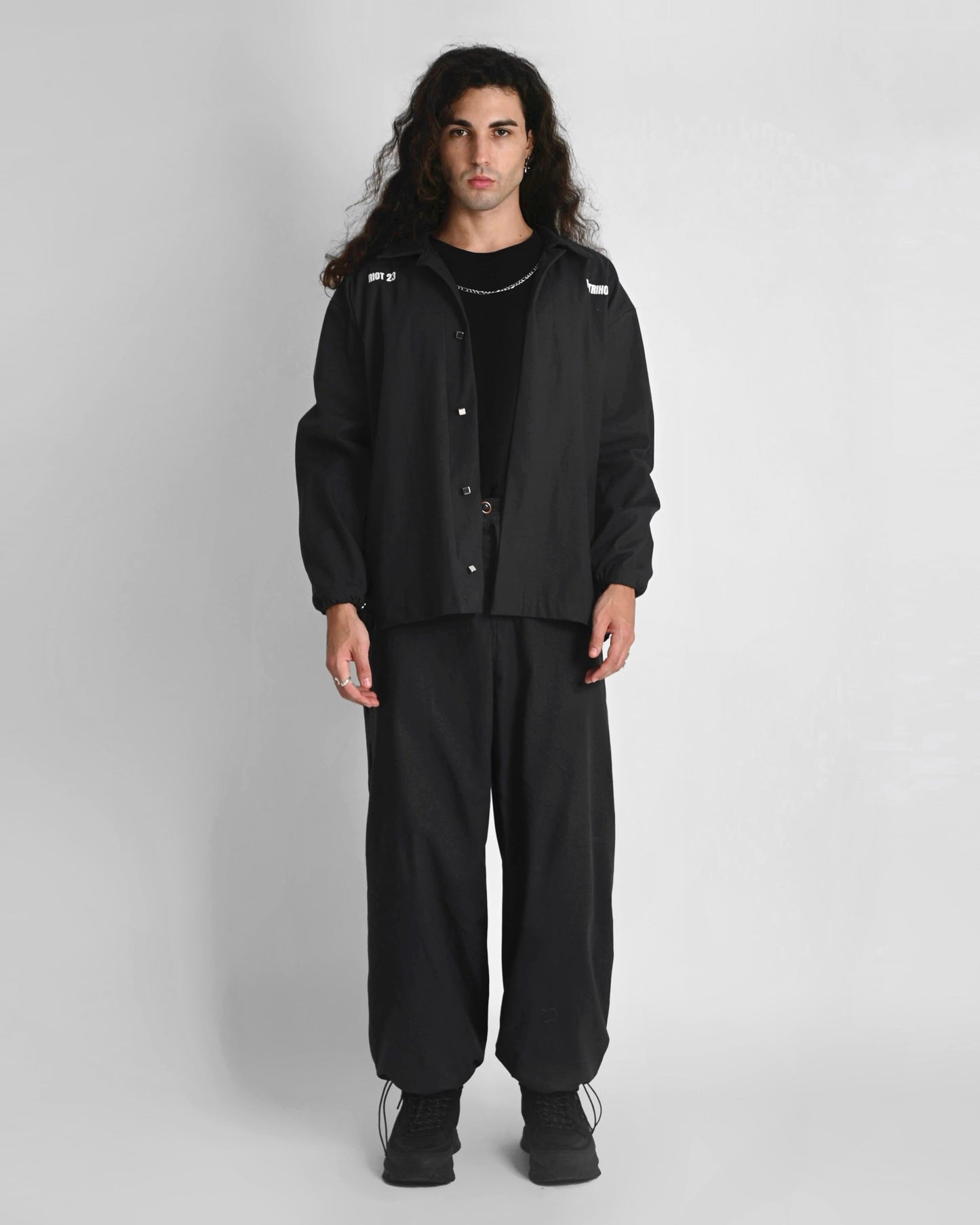 '' ANNEX '' grey parachute pants