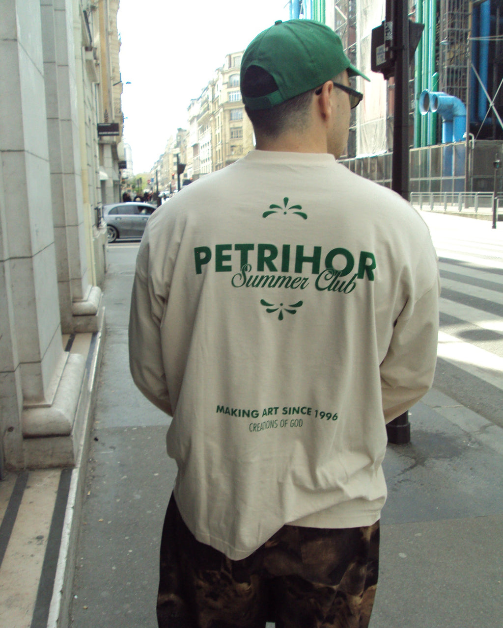 SUMMER CLUB BEIGE LONGSLEEVE