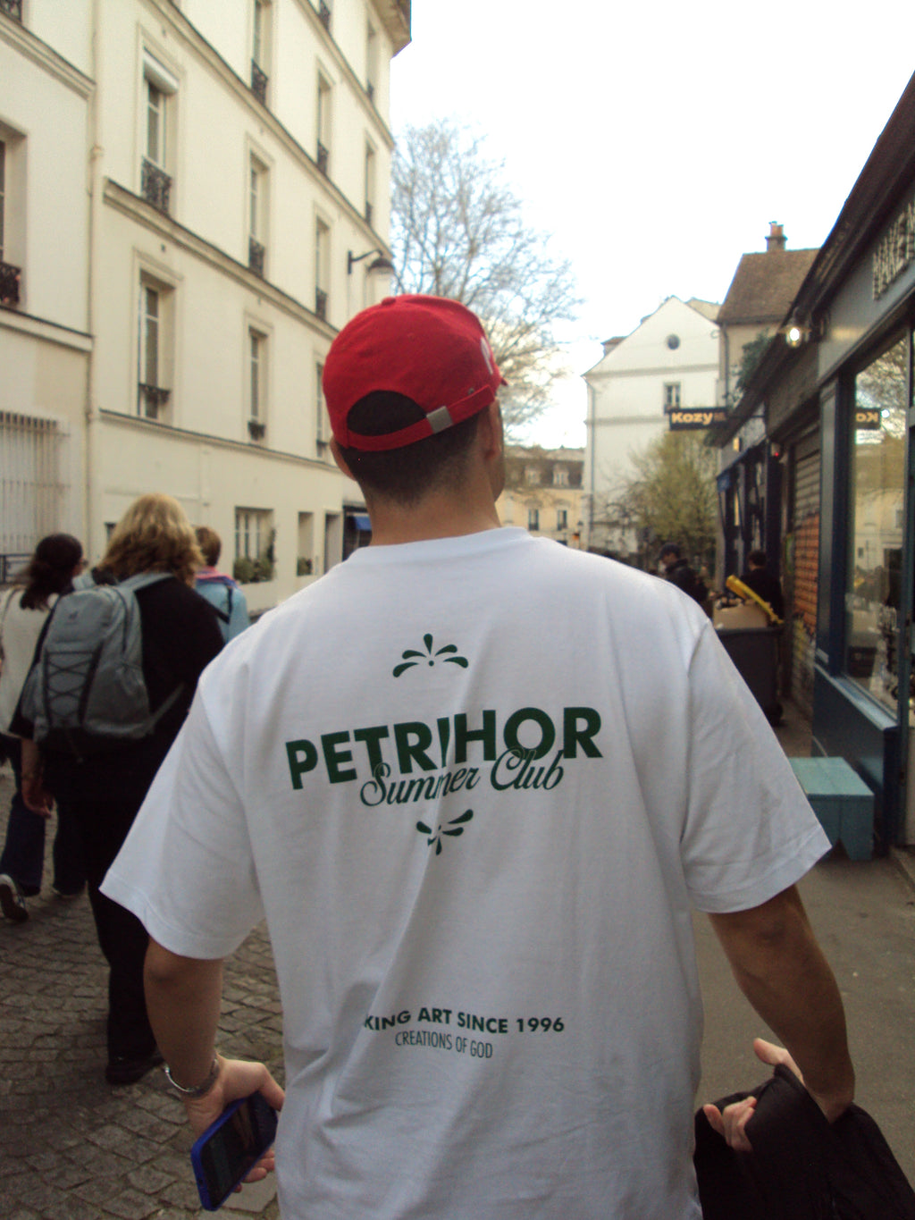 SUMMER CLUB WHITE TEE