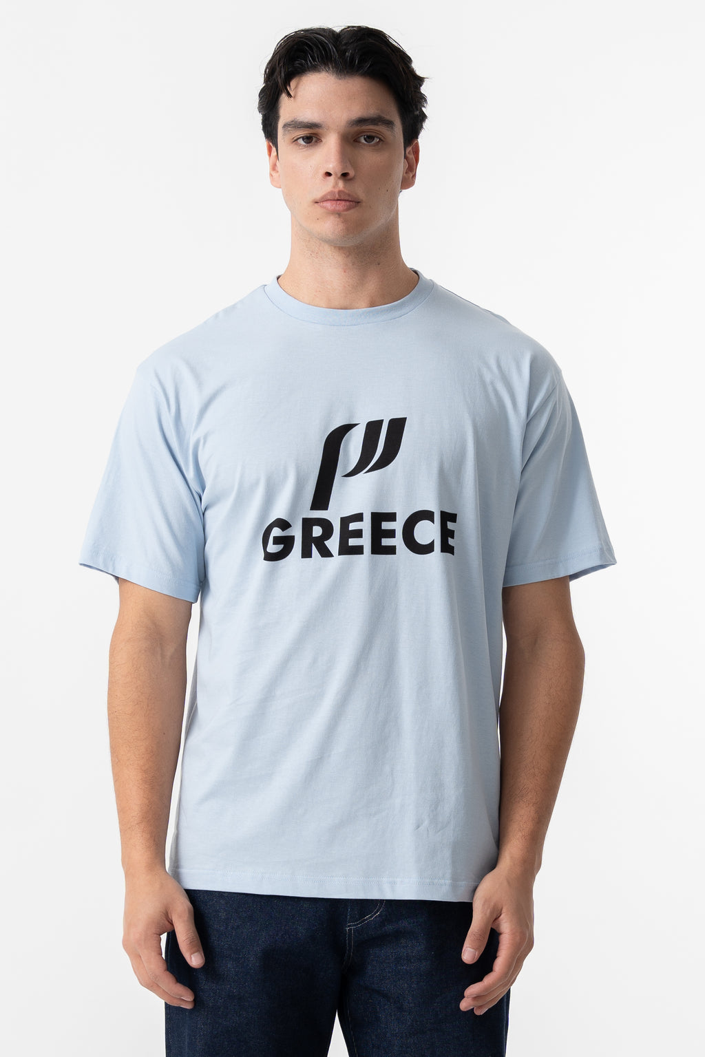 GREECE LIGHT BLUE TEE