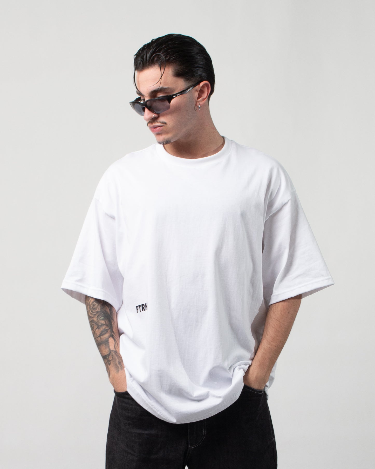 STUDIO TEE WHITE BL