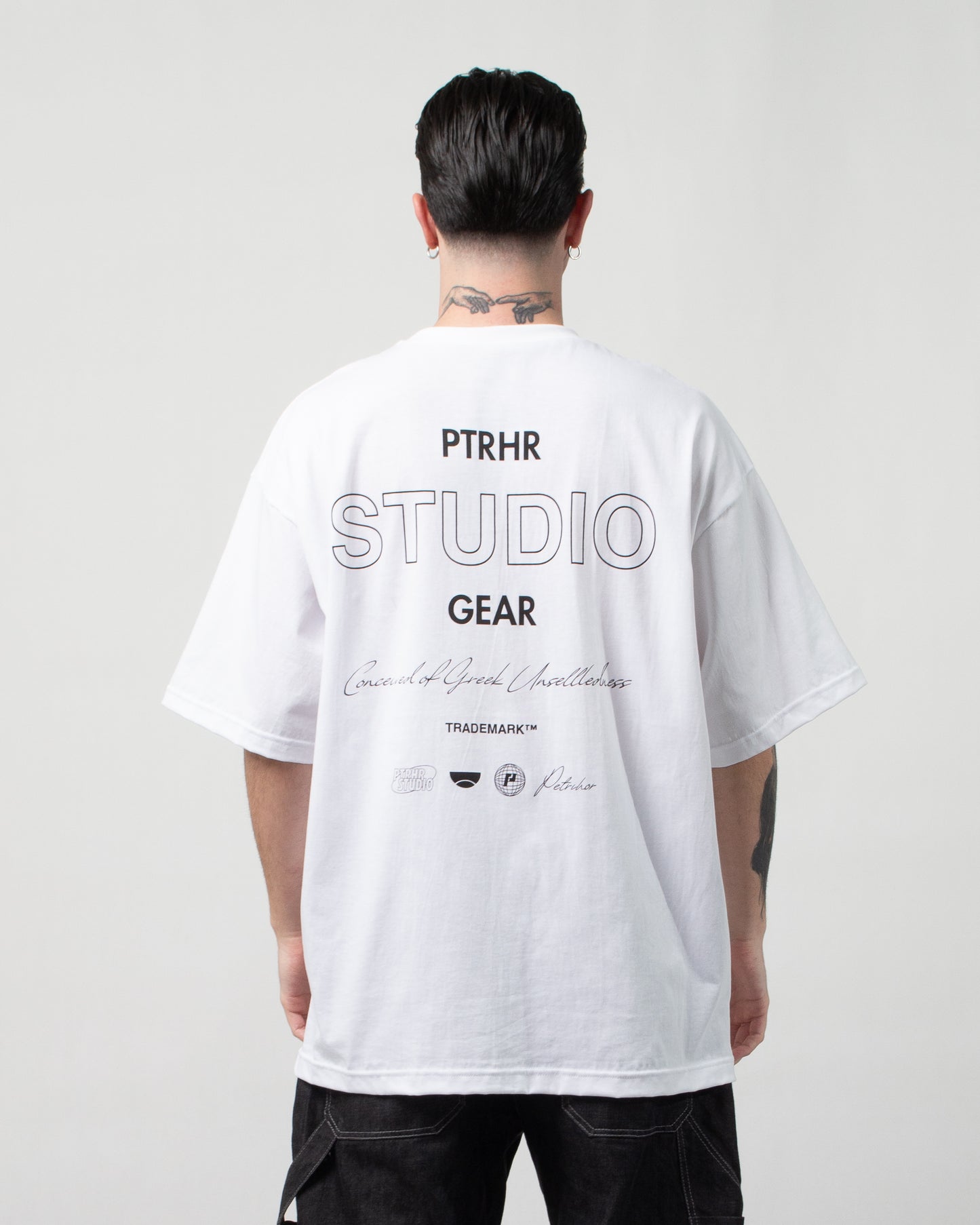 STUDIO TEE WHITE BL