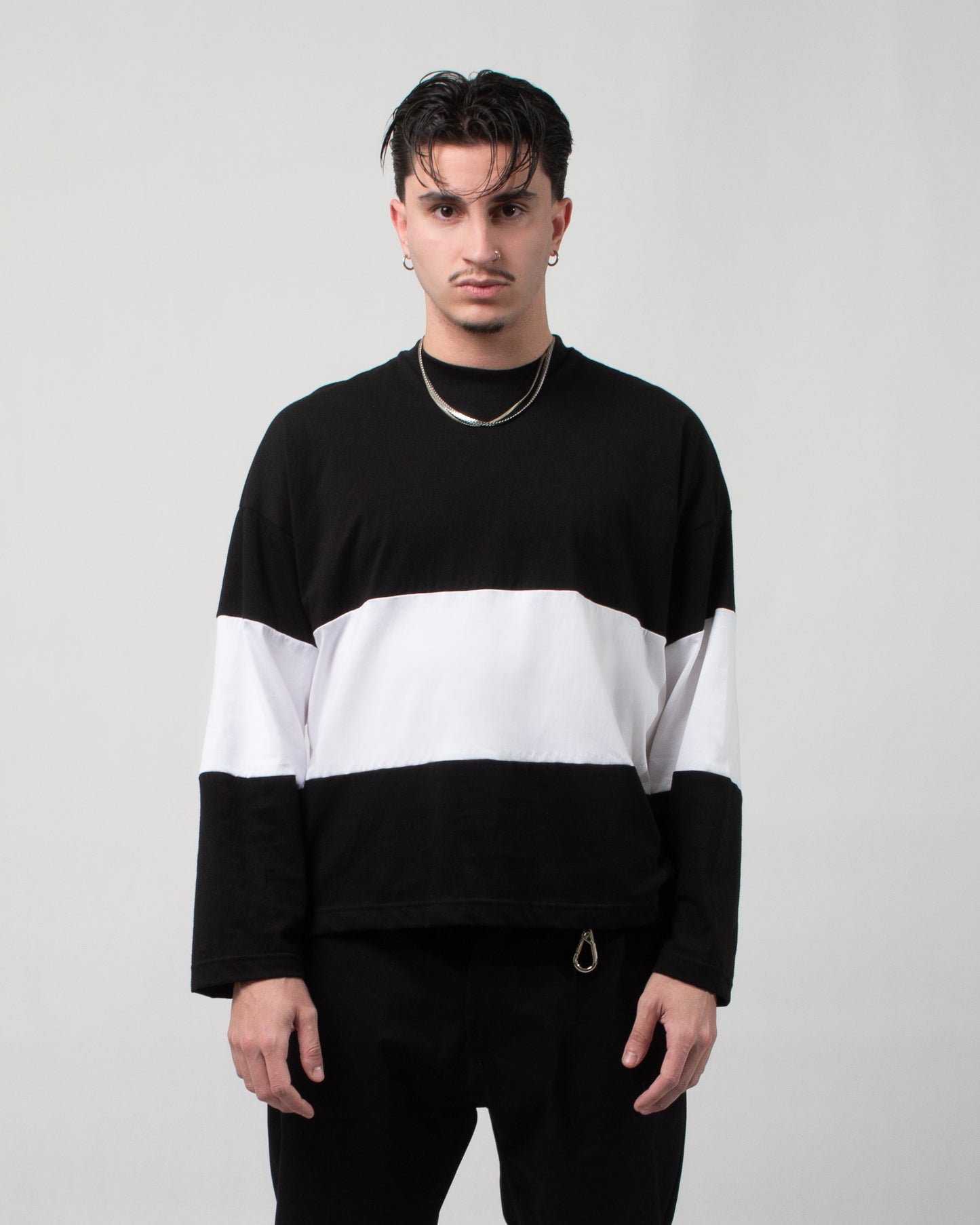 LONG SLEEVE TEE BLACK