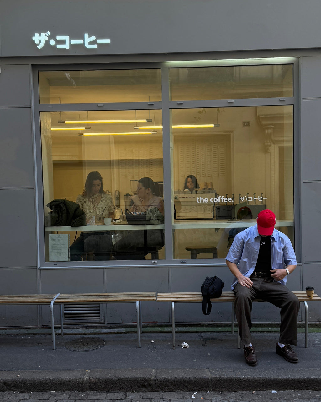 1996 CLUB STRIPPED BLUE SHIRT