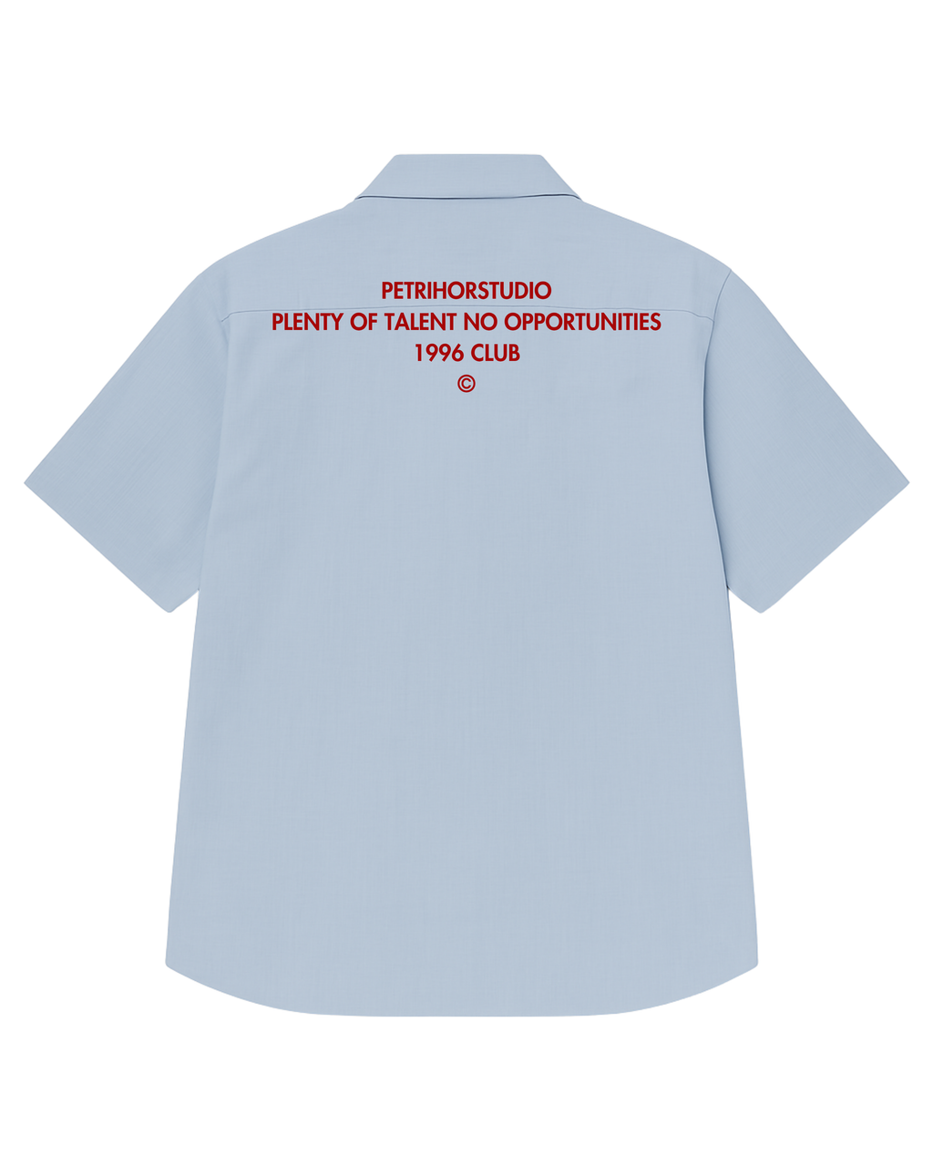 1996 CLUB STRIPPED BLUE SHIRT