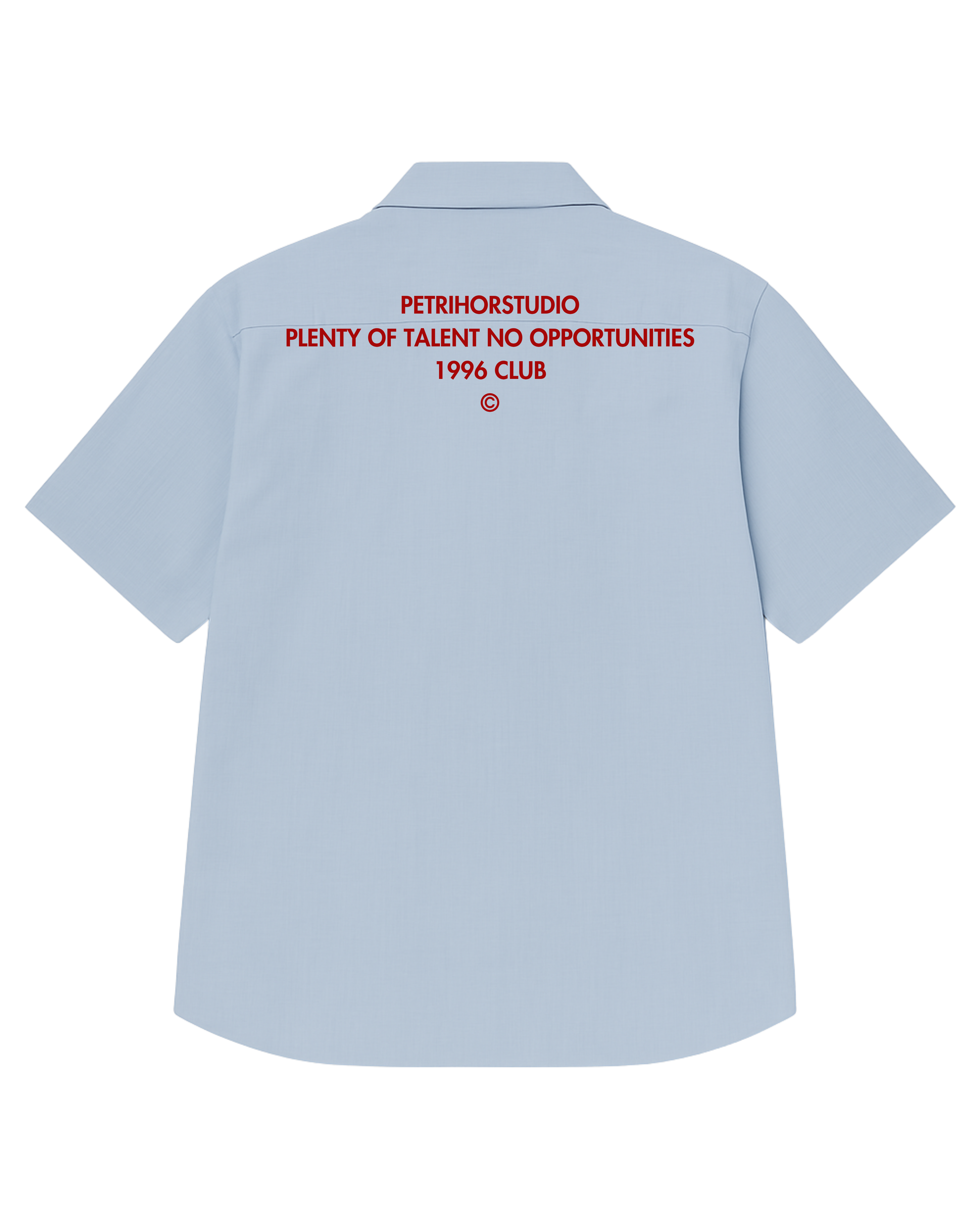 1996 CLUB STRIPPED BLUE SHIRT