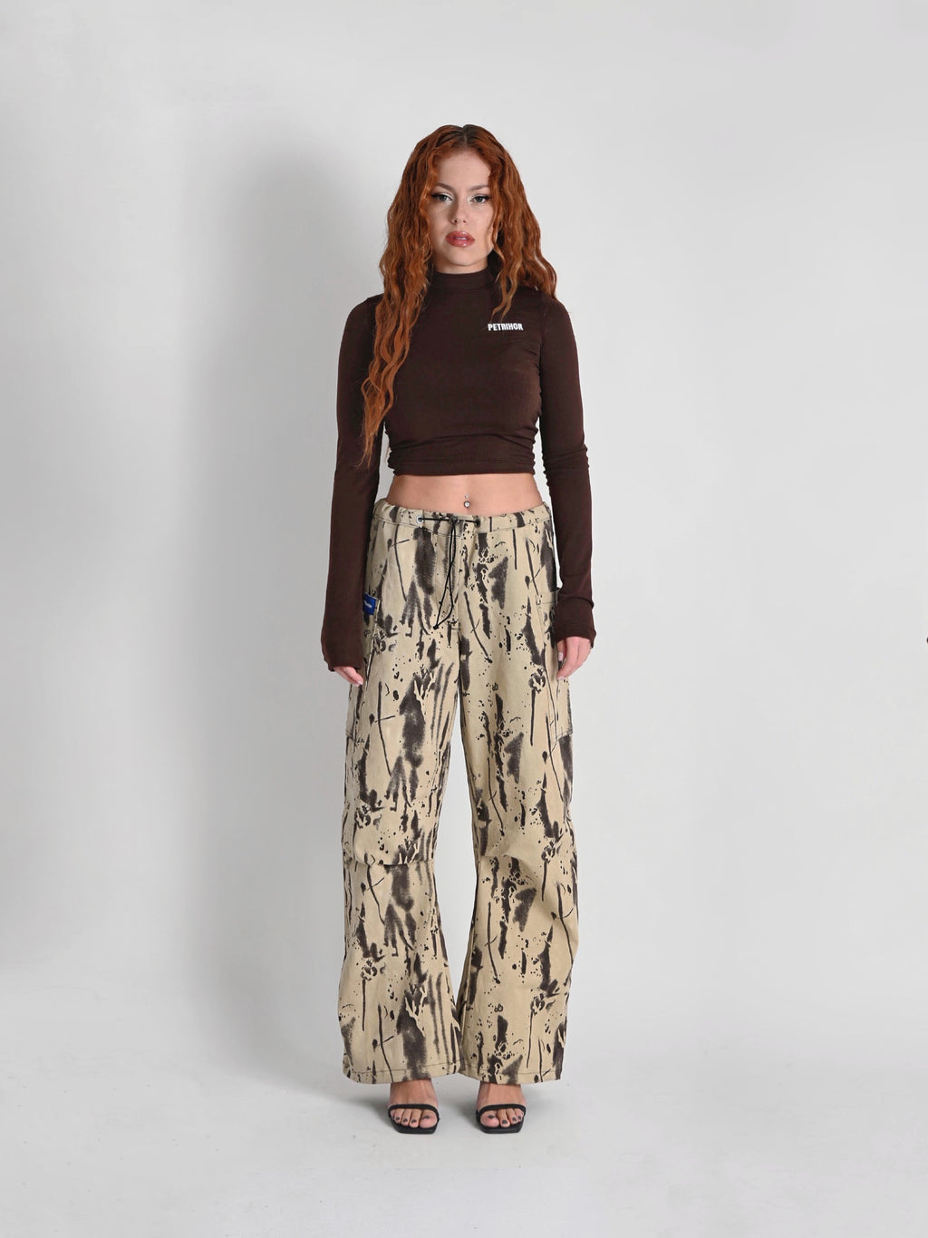 '' PRIMAL'' brown cargo pants