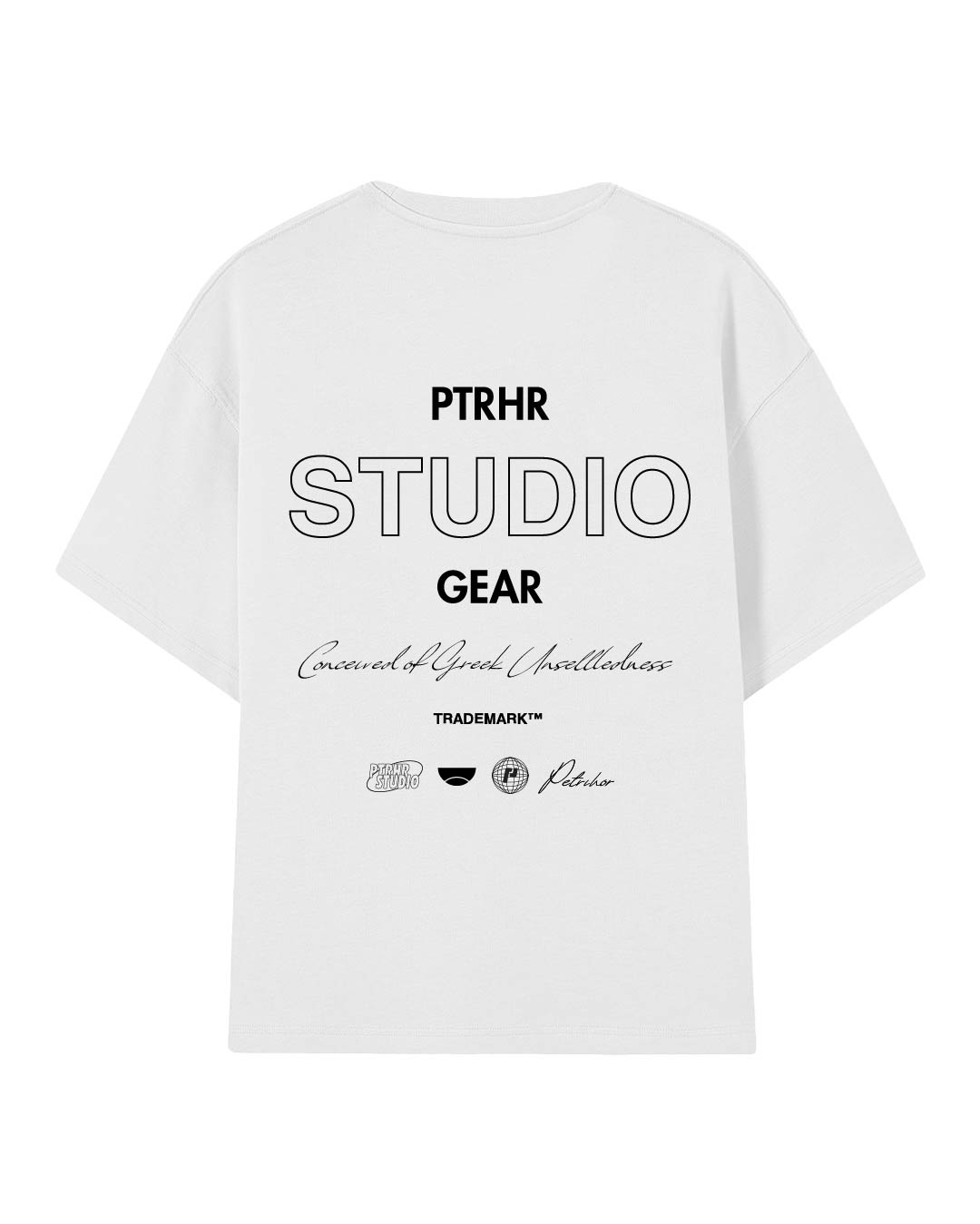 STUDIO TEE WHITE BL