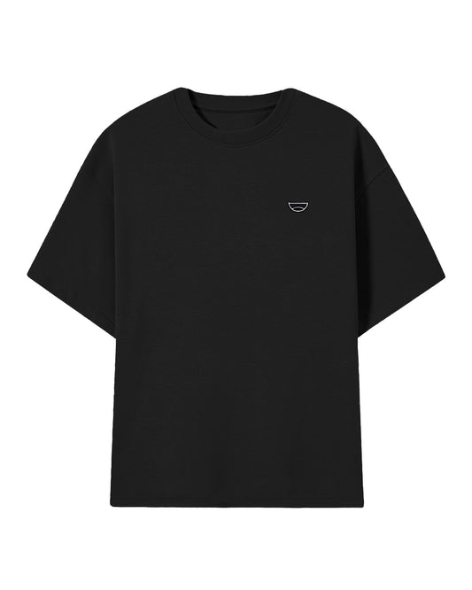 BLANK TEE BLACK